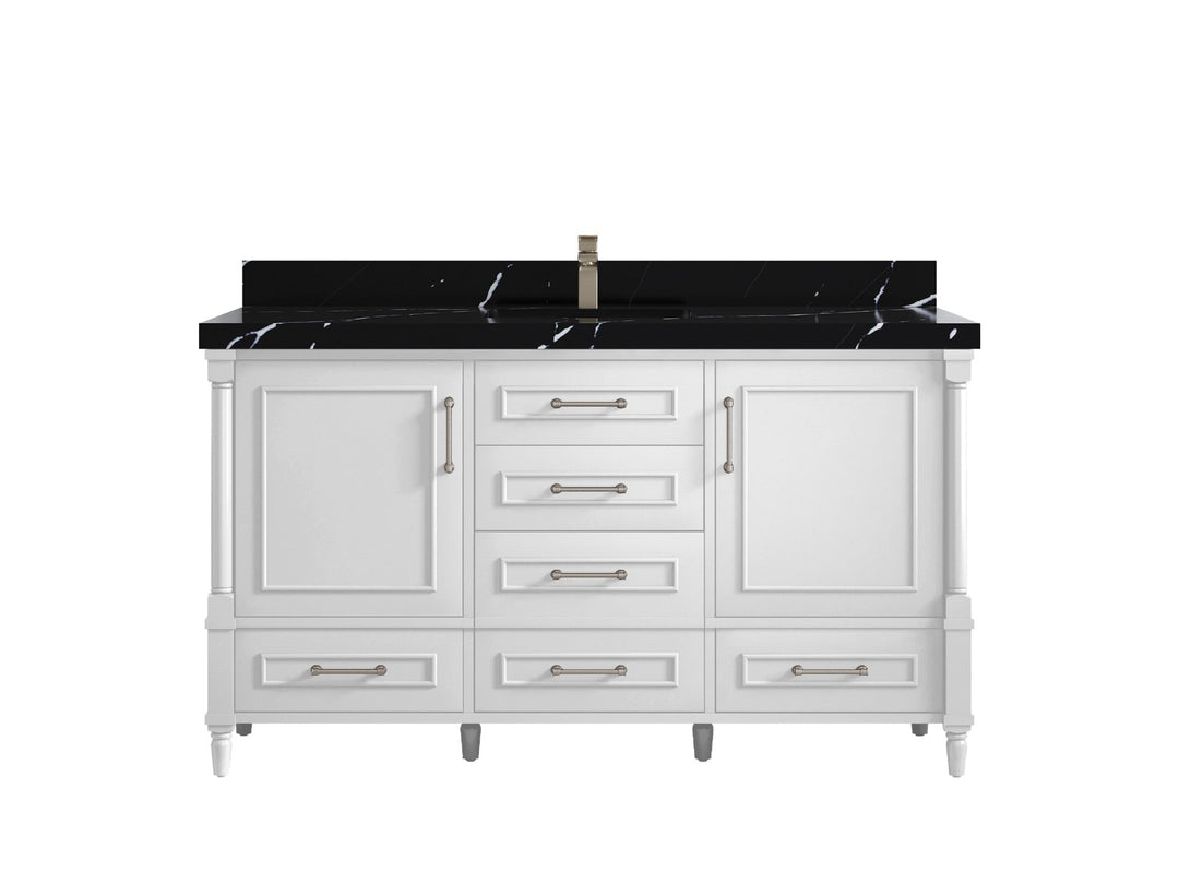 Aberdeen 60 in. W x 22 in. D Single Sink Bathroom Vanity - Willow Bath and Vanity