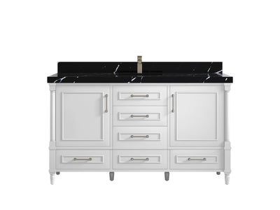Aberdeen 60 in. W x 22 in. D Single Sink Bathroom Vanity - Willow Bath and Vanity