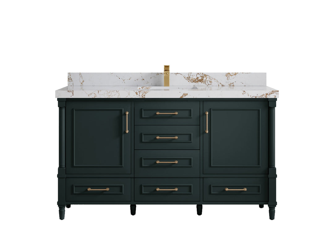 Aberdeen 60 in. W x 22 in. D Single Sink Bathroom Vanity - Willow Bath and Vanity