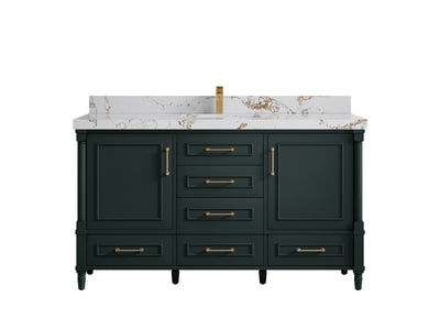 Aberdeen 60 in. W x 22 in. D Single Sink Bathroom Vanity - Willow Bath and Vanity