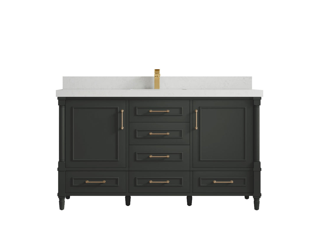Aberdeen 60 in. W x 22 in. D Single Sink Bathroom Vanity - Willow Bath and Vanity