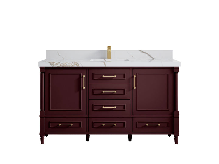 Aberdeen 60 in. W x 22 in. D Single Sink Bathroom Vanity - photo 14