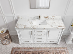Aberdeen 60 in. W x 22 in. D Single Sink Bathroom Vanity - photo 34