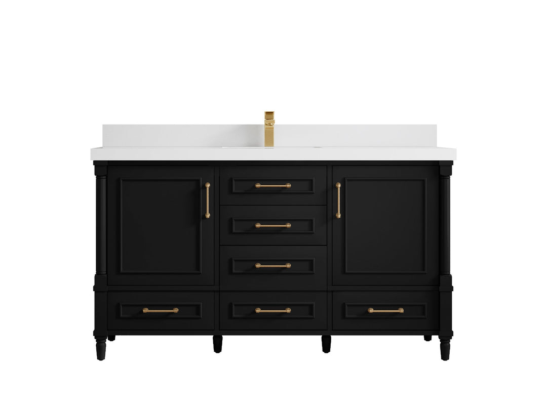 Aberdeen 60 in. W x 22 in. D Single Sink Bathroom Vanity - Willow Bath and Vanity