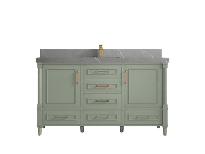 Aberdeen 60 in. W x 22 in. D Single Sink Bathroom Vanity - Willow Bath and Vanity