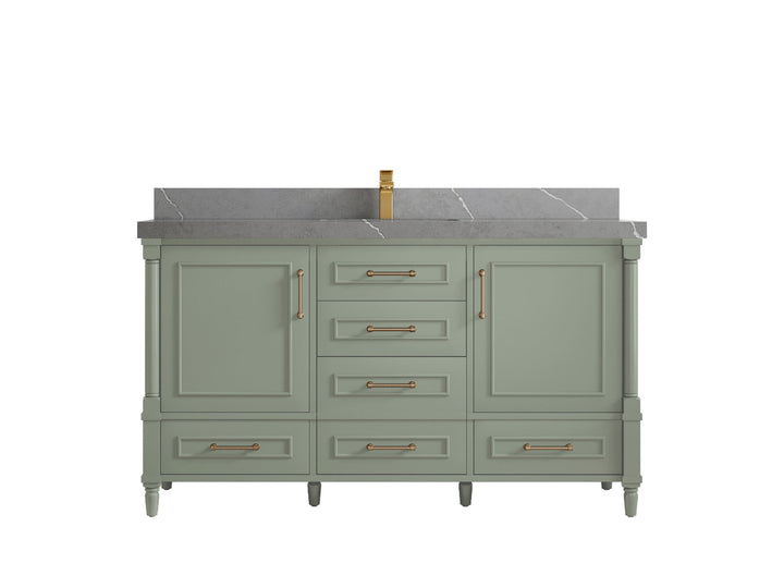 Aberdeen 60 in. W x 22 in. D Single Sink Bathroom Vanity - photo 33