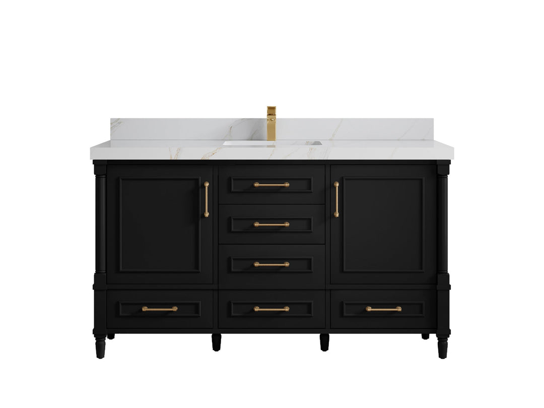 Aberdeen 60 in. W x 22 in. D Single Sink Bathroom Vanity - Willow Bath and Vanity