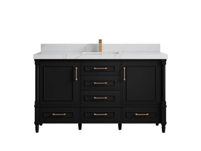 Aberdeen 60 in. W x 22 in. D Single Sink Bathroom Vanity - Willow Bath and Vanity