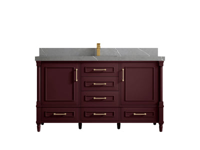 Aberdeen 60 in. W x 22 in. D Single Sink Bathroom Vanity - Willow Bath and Vanity