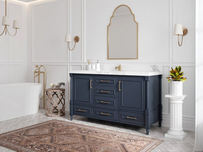 Aberdeen 60 in. W x 22 in. D Single Sink Bathroom Vanity - Willow Bath and Vanity