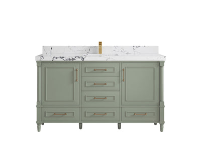 Aberdeen 60 in. W x 22 in. D Single Sink Bathroom Vanity - Willow Bath and Vanity