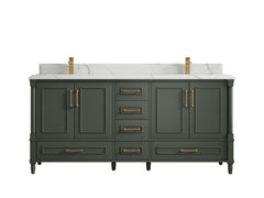Aberdeen 72 in. W x 22 in. D Double Sink Bathroom Vanity - photo 20
