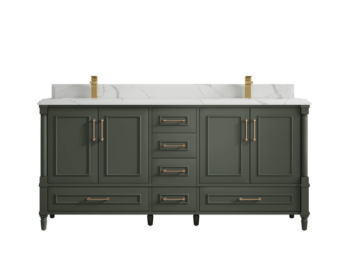 Aberdeen 72 in. W x 22 in. D Double Sink Bathroom Vanity - photo 20