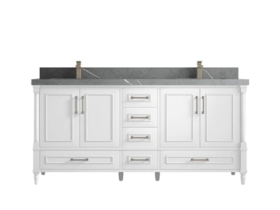 Aberdeen 72 in. W x 22 in. D Double Sink Bathroom Vanity - Willow Bath and Vanity