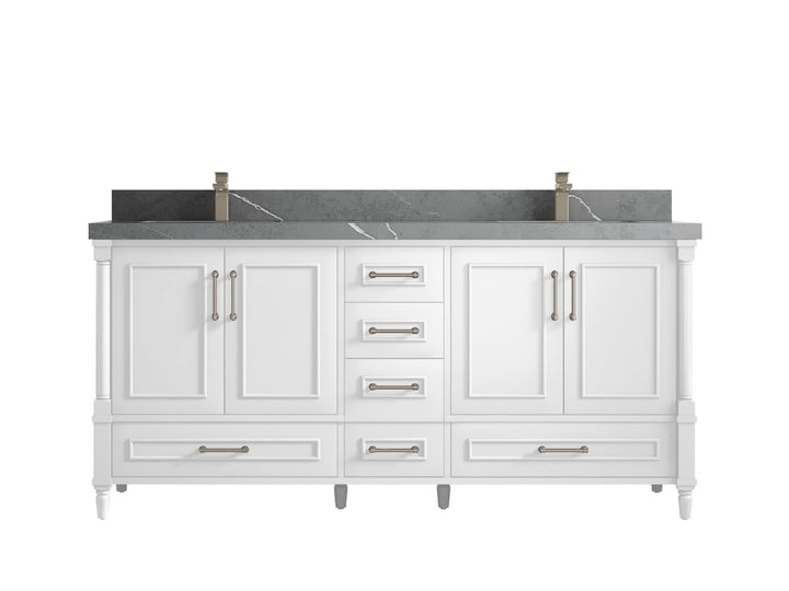 Aberdeen 72 in. W x 22 in. D Double Sink Bathroom Vanity - photo 33