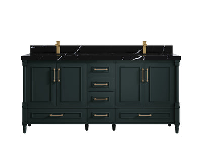 Aberdeen 72 in. W x 22 in. D Double Sink Bathroom Vanity - Willow Bath and Vanity