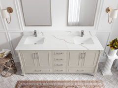 Aberdeen 72 in. W x 22 in. D Double Sink Bathroom Vanity - photo 21
