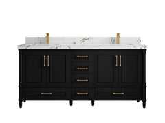 Aberdeen 72 in. W x 22 in. D Double Sink Bathroom Vanity - photo 35