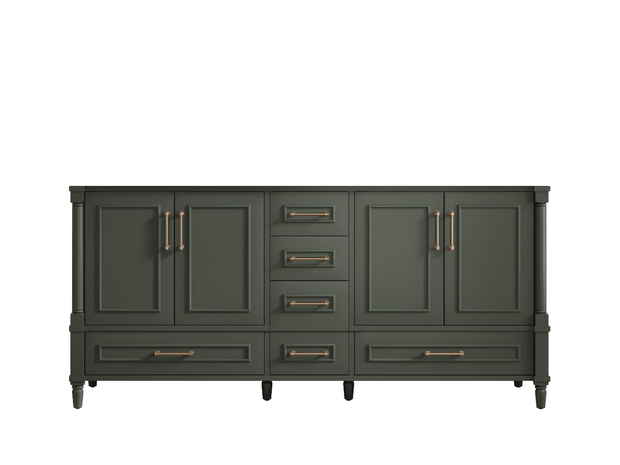 Aberdeen 72 in. W x 22 in. D Double Sink Bathroom Vanity - Willow Bath and Vanity