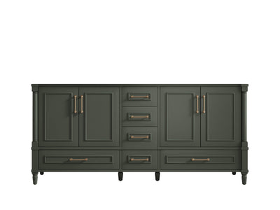 Aberdeen 72 in. W x 22 in. D Double Sink Bathroom Vanity - Willow Bath and Vanity