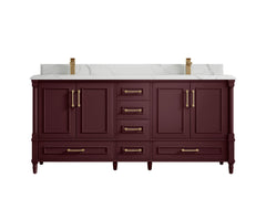 Aberdeen 72 in. W x 22 in. D Double Sink Bathroom Vanity - photo 24