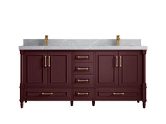 Aberdeen 72 in. W x 22 in. D Double Sink Bathroom Vanity - photo 32