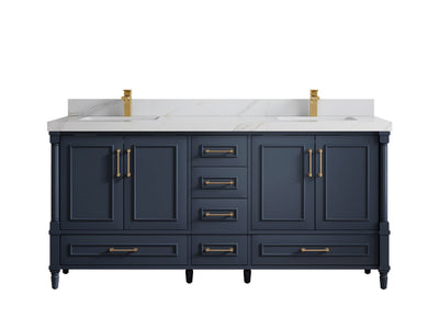 Aberdeen 72 in. W x 22 in. D Double Sink Bathroom Vanity - Willow Bath and Vanity