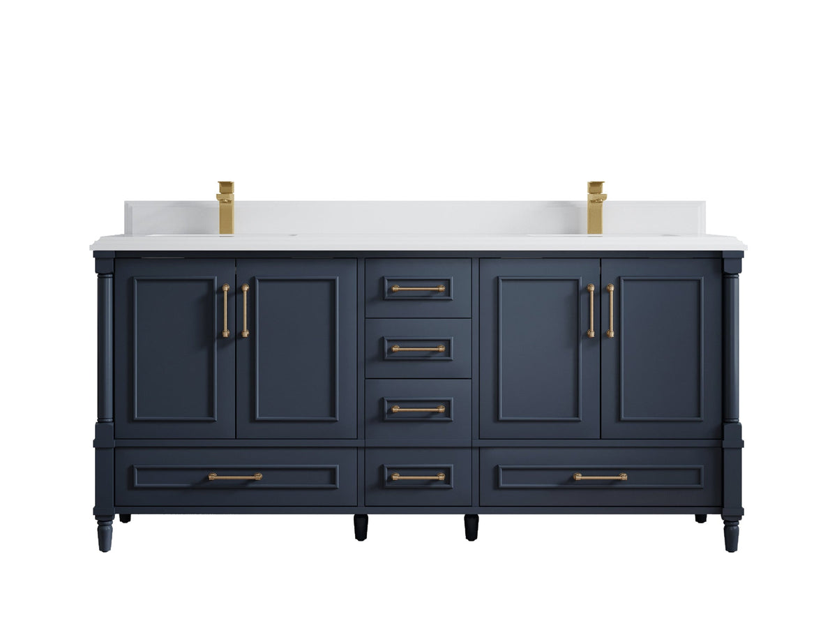 Aberdeen 72 in. W x 22 in. D Double Sink Bathroom Vanity - Willow Bath and Vanity