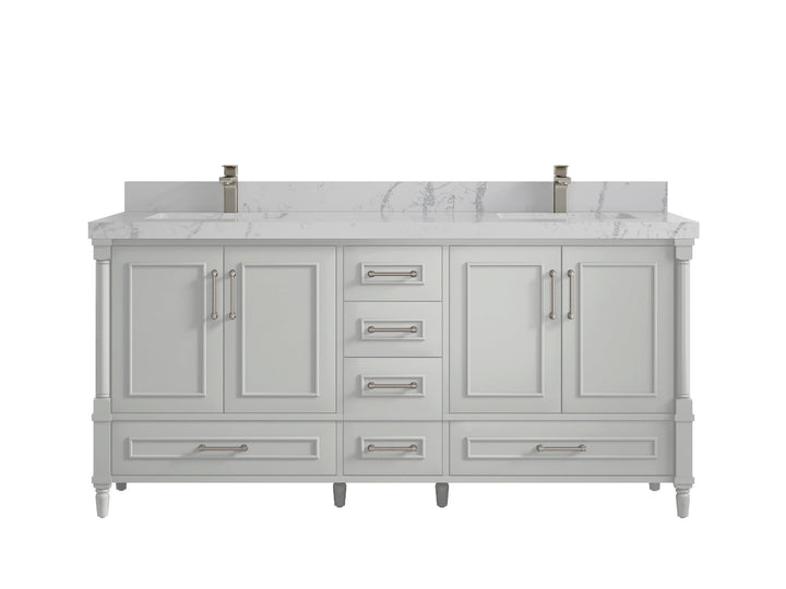 Aberdeen 72 in. W x 22 in. D Double Sink Bathroom Vanity - photo 41
