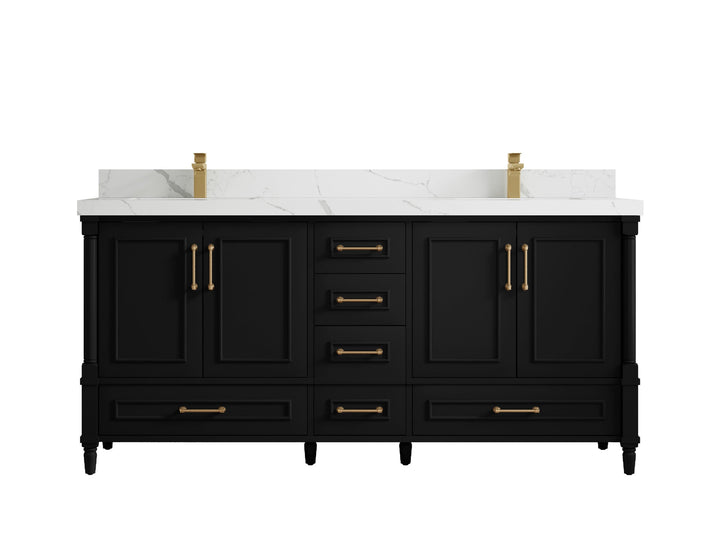 Aberdeen 72 in. W x 22 in. D Double Sink Bathroom Vanity - photo 13