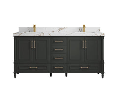 Aberdeen 72 in. W x 22 in. D Double Sink Bathroom Vanity - photo 37