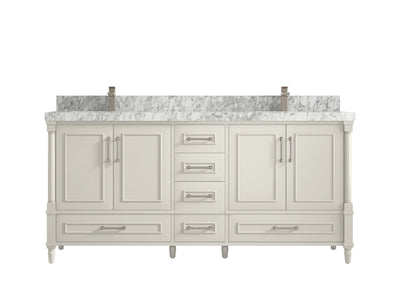 Aberdeen 72 in. W x 22 in. D Double Sink Bathroom Vanity - Willow Bath and Vanity