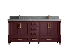 Aberdeen 72 in. W x 22 in. D Double Sink Bathroom Vanity - photo 34