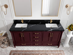 Aberdeen 72 in. W x 22 in. D Double Sink Bathroom Vanity - photo 11