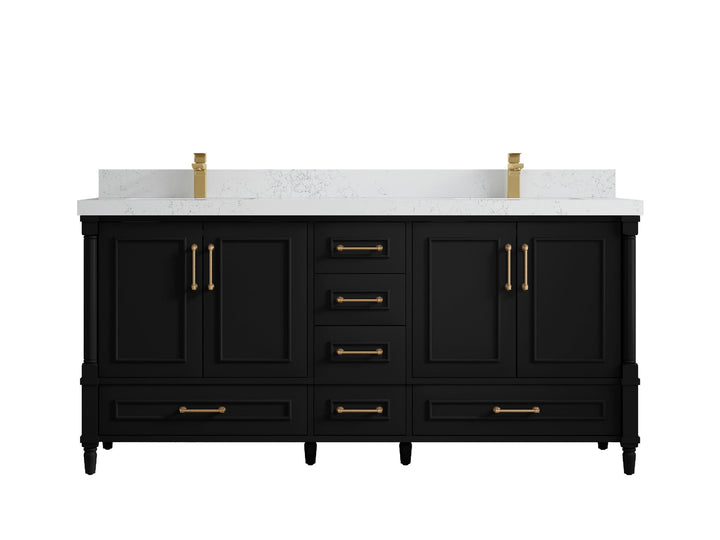 Aberdeen 72 in. W x 22 in. D Double Sink Bathroom Vanity - photo 29