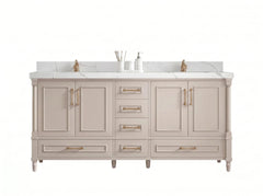 Aberdeen 72 in. W x 22 in. D Double Sink Bathroom Vanity - photo 1