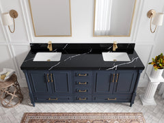 Aberdeen 72 in. W x 22 in. D Double Sink Bathroom Vanity - photo 7