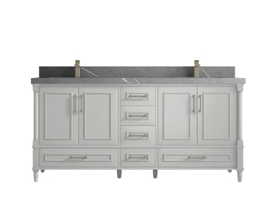 Aberdeen 72 in. W x 22 in. D Double Sink Bathroom Vanity - Willow Bath and Vanity