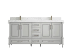Aberdeen 72 in. W x 22 in. D Double Sink Bathroom Vanity - photo 15