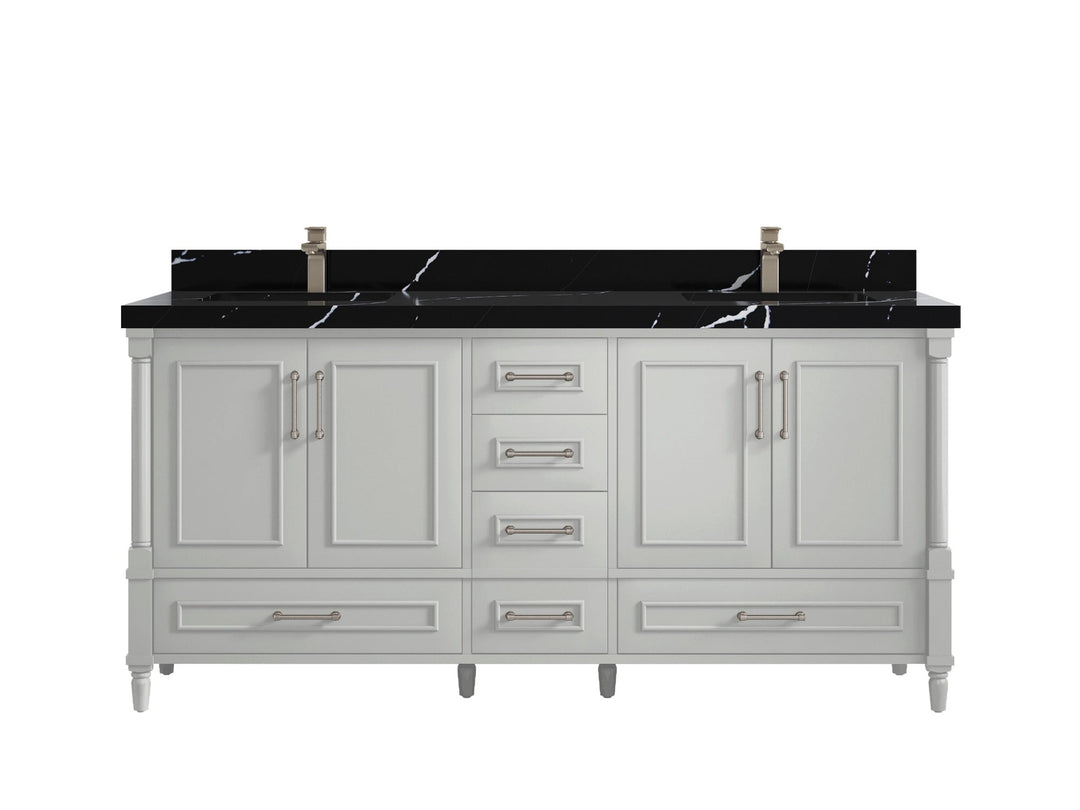 Aberdeen 72 in. W x 22 in. D Double Sink Bathroom Vanity - Willow Bath and Vanity