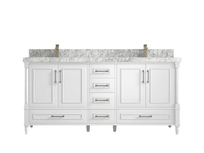 Aberdeen 72 in. W x 22 in. D Double Sink Bathroom Vanity - Willow Bath and Vanity