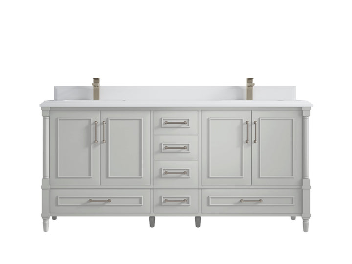 Aberdeen 72 in. W x 22 in. D Double Sink Bathroom Vanity - photo 27
