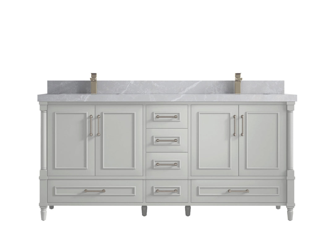 Aberdeen 72 in. W x 22 in. D Double Sink Bathroom Vanity - Willow Bath and Vanity