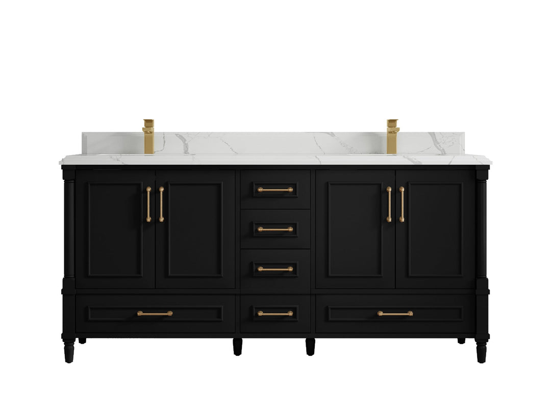 Aberdeen 72 in. W x 22 in. D Double Sink Bathroom Vanity - Willow Bath and Vanity