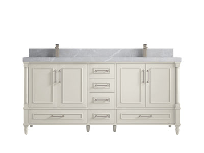 Aberdeen 72 in. W x 22 in. D Double Sink Bathroom Vanity - Willow Bath and Vanity