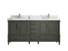 Aberdeen 72 in. W x 22 in. D Double Sink Bathroom Vanity - photo 36