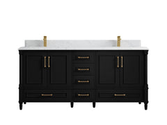 Aberdeen 72 in. W x 22 in. D Double Sink Bathroom Vanity - photo 25