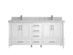Aberdeen 72 in. W x 22 in. D Double Sink Bathroom Vanity - photo 41