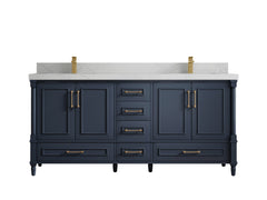 Aberdeen 72 in. W x 22 in. D Double Sink Bathroom Vanity - photo 1