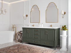 Aberdeen 72 in. W x 22 in. D Double Sink Bathroom Vanity - photo 2